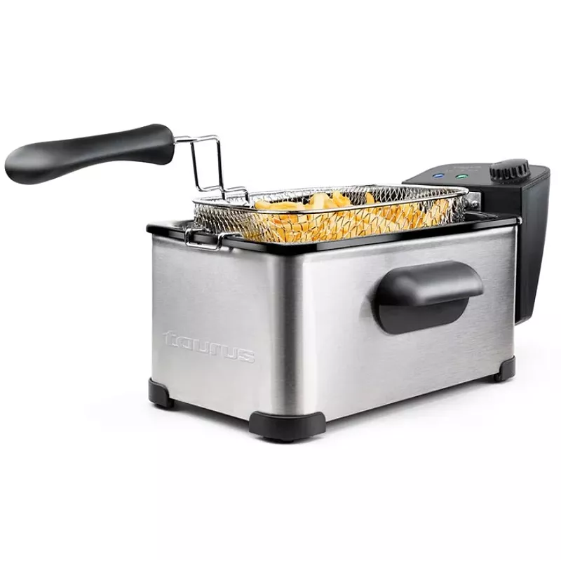 Gruzdintuvė Taurus Fry 3 Single – 3 l, 2000 W, nerūdijantis plienas