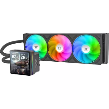 CPU skystis aušintuvas THERMALTAKE TH360 V3 Ultra ARGB Sync AIO juodas