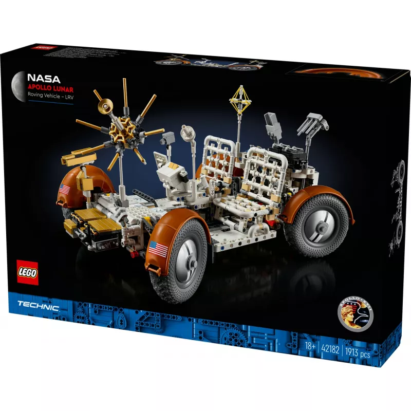 LEGO TECHNIC 42182 NASA Apollo Mėnulio Roveris LRV