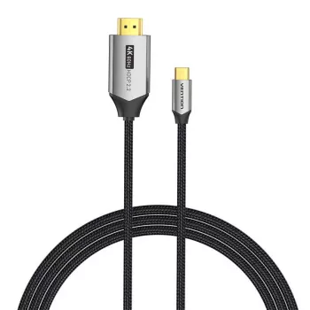 Vention CRBBH USB-C į HDMI laidas — 2 m, 4K@60Hz, juodas