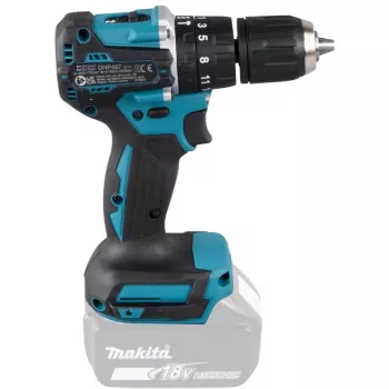 Gręžtuvas Makita DHP487Z 1700 RPM, 1.4 kg, juodas/mėlynas