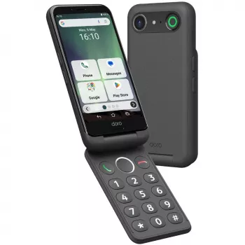 Išmanusis telefonas Doro Aurora A10 4.5 colio 4GB 64GB Juoda