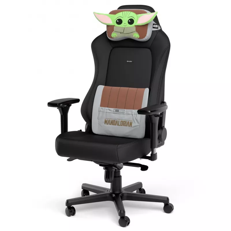 noblechairs atminties putų pagalvėlių rinkinys Grogu Edition – sėdynės ir juosmens atrama