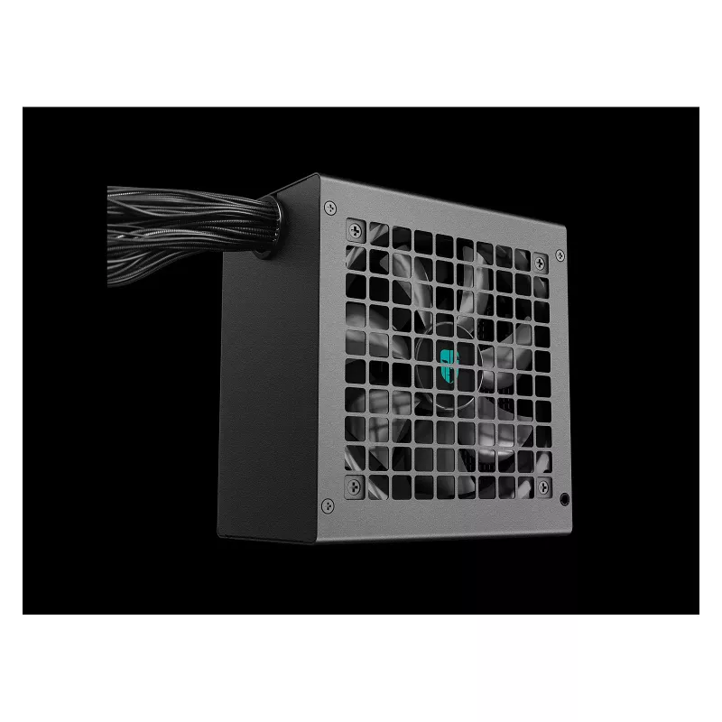 Maitinimo blokas DeepCool PF500X 500 W, ATX, 80 PLUS Bronze, 120 mm ventiliatorius, 24 kontaktų MB, 6×SATA, 2×PCIe