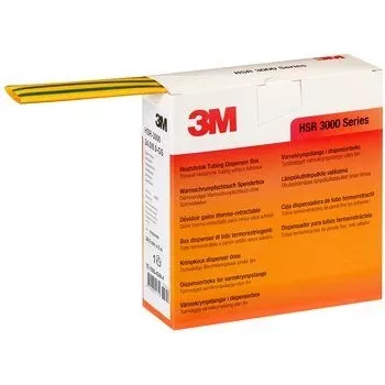 3M TE100042486 - Termosusitraukianti žarna - Žalia - Geltona - 5 m - 1,8 cm - 135 °C (TE100042486)
