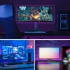 LED juosta Vention PAAWJ RGB 5 m USB 5V su IR nuotolinio valdymo pulteliu, dvipusės juostos montavimas