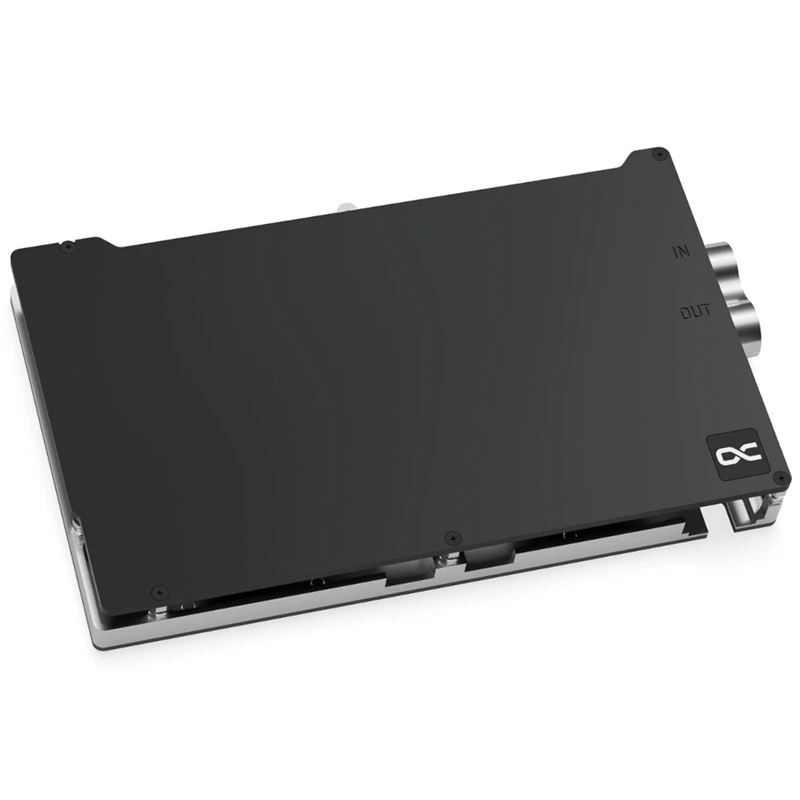 Vandens blokas su galine plokšte Alphacool ES GPX vario/anglies aušintuvas 1/4 colio 13395