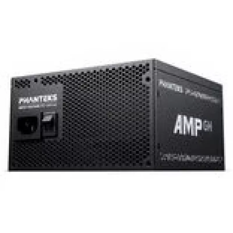 Phanteks AMP GH V2 1200W 80 PLUS Platinum maitinimo blokas, PCIe 5.1, ATX 3.1 - 1200 vatų, juodas (PH-P1200GH_BK02_EU)