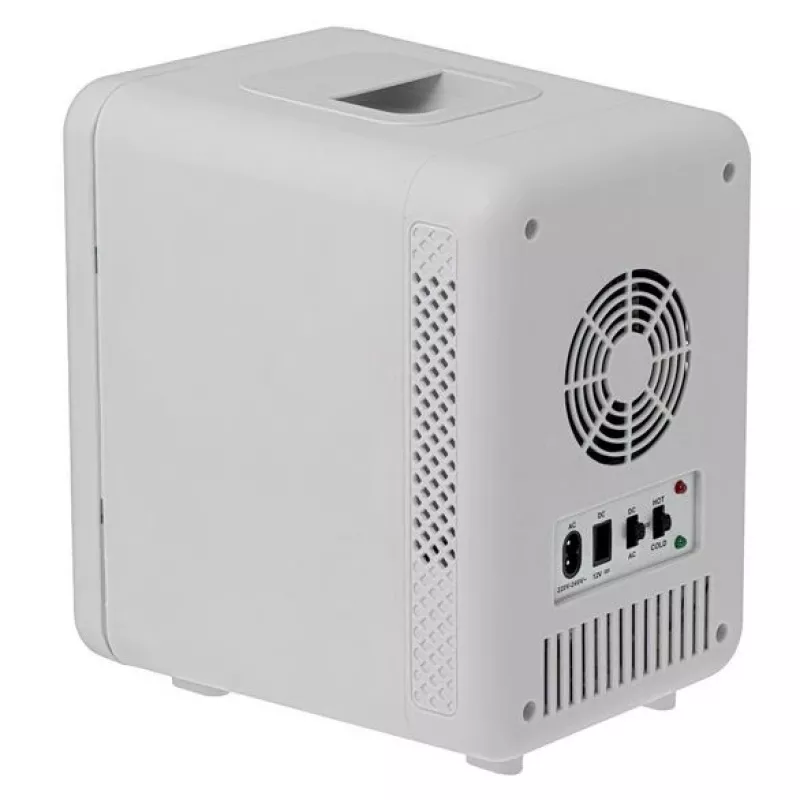 Mini šaldytuvas Adler AD 8084G pilkas 12V/230V 4L nešiojamas