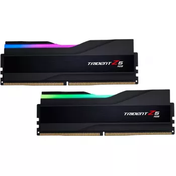 DIMM 32 GB DDR5-6400 (2x 16 GB) Dual-Kit, Arbeitsspeicher schwarz (matt), F5-6400J3239G16GX2-TZ5RK, Trident Z5 RGB, INTEL XMP
