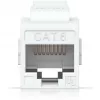 UBIQUITI CAT6 KEYSTONE COUPLER, 12 VNT. PRAĖJIMO CAT6 KEISTONO JUNGTIS, SKIRTA NUTRŪKSTAMIEMS ETHERNETO KABELIAMS BE TRŪKUMŲ SUJUNGTI