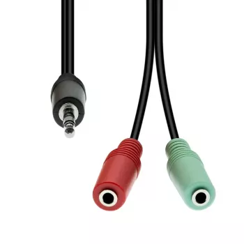 ProXtend 4-Pin į 2×3-Pin M-F M42XM3F-003, 1 m, juodas