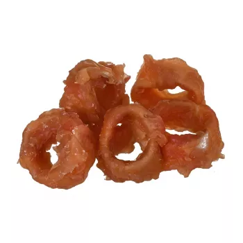 PETITTO Žuvies ir vištienos žiedai - šunų skanėstas - 500 g