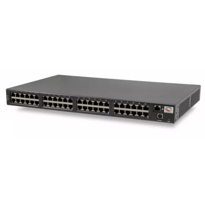 Microchip Technology PD-9624GC – PoE maitinimo įrenginys, Gigabit Ethernet, 24 prievadai, 1U, juodas