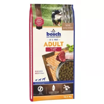 Bosch Adult su ėriena ir ryžiais šunų ėdalas, 15 kg