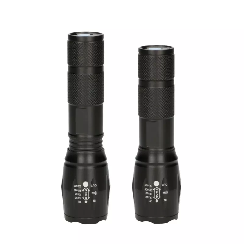 Nešiojamas rankinis žibintuvėlis Extralink EX.30707 Juodas SMD LED 10W USB