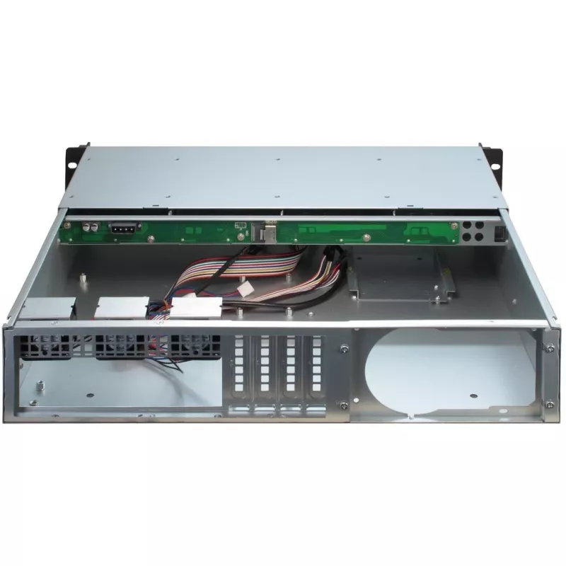Inter-Tech IPC 2U-2404S – 19 colių stovo 2U korpusas micro ATX