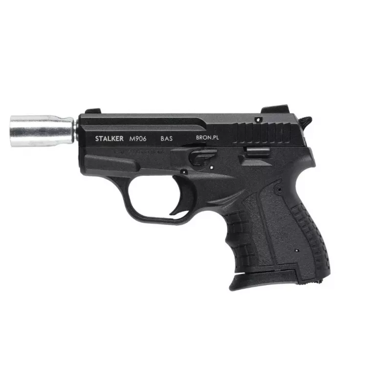 Signalinis pistoletas STALKER M906 BAS, kalibras .22 Long Blank (6 mm), juodas