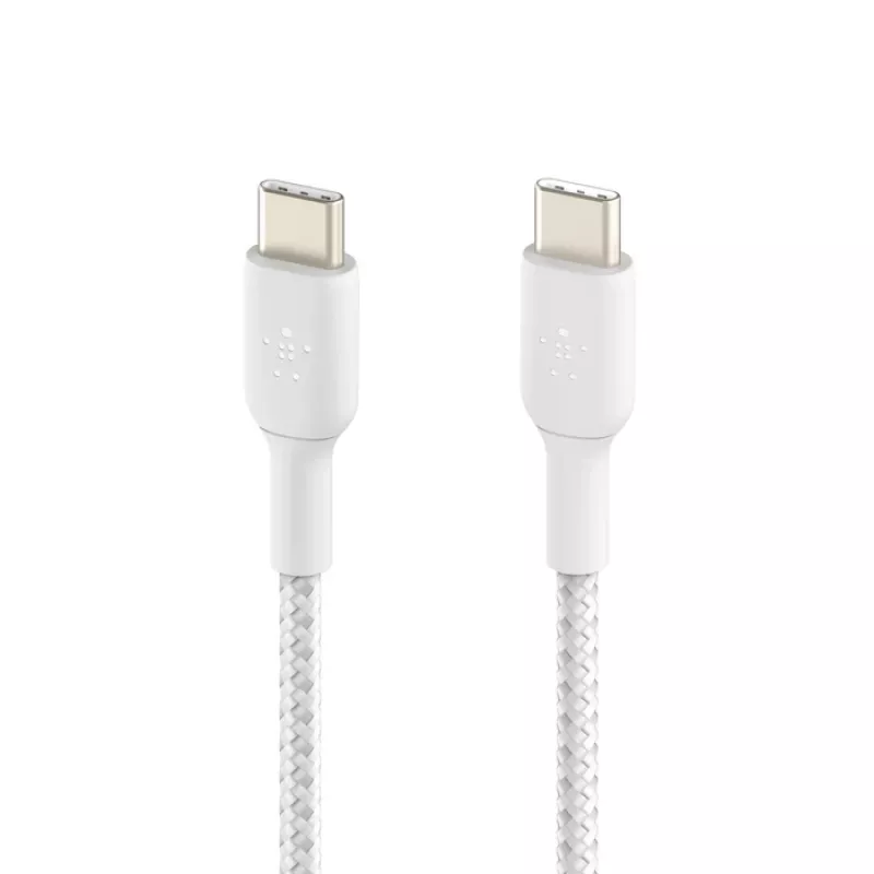 USB-C laidas Belkin BoostCharge 2 m, USB-C, baltas