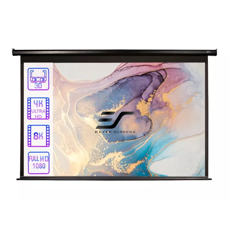 Elite Screens Spectrum Series Electric110H | 110 colių | 16:9 | 244 cm plotis | Juoda