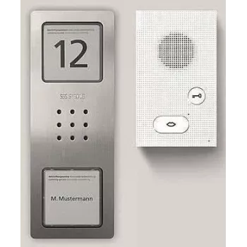 SIEDLE SET CAB 850-1 E/W Audio-Set Basic nerūdijantis plienas (210008742-00)