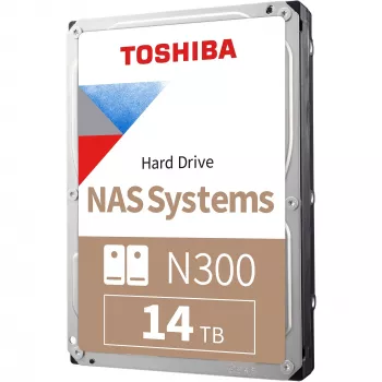 Kietasis diskas Toshiba N300 14 TB 3,5 colio Serial ATA III 7200 RPM