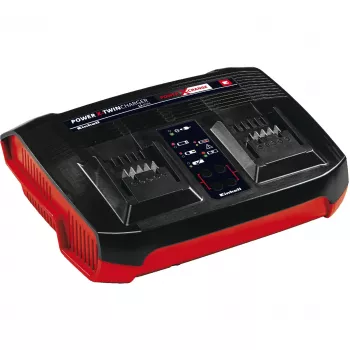 Einhell Power-X-Twincharger 3 A akumuliatorių įkroviklis vidaus naudojimui juodas - raudonas (4512069)