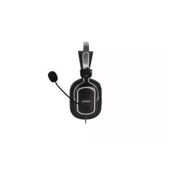 Ausinės A4Tech EVO Vhead 50, pilno dydžio, su mikrofonu, juodos spalvos