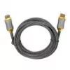 HDMI kabelis IBOX HD08 2 m, HDMI Type A kištukas–kištukas, HDMI 2.1, sidabrinis