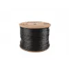 Lanberg LCF5-21CU-0305-BK Cat5e F/UTP išorinis instaliacinis kabelis, vienasmenis varis, 305 m, juodas
