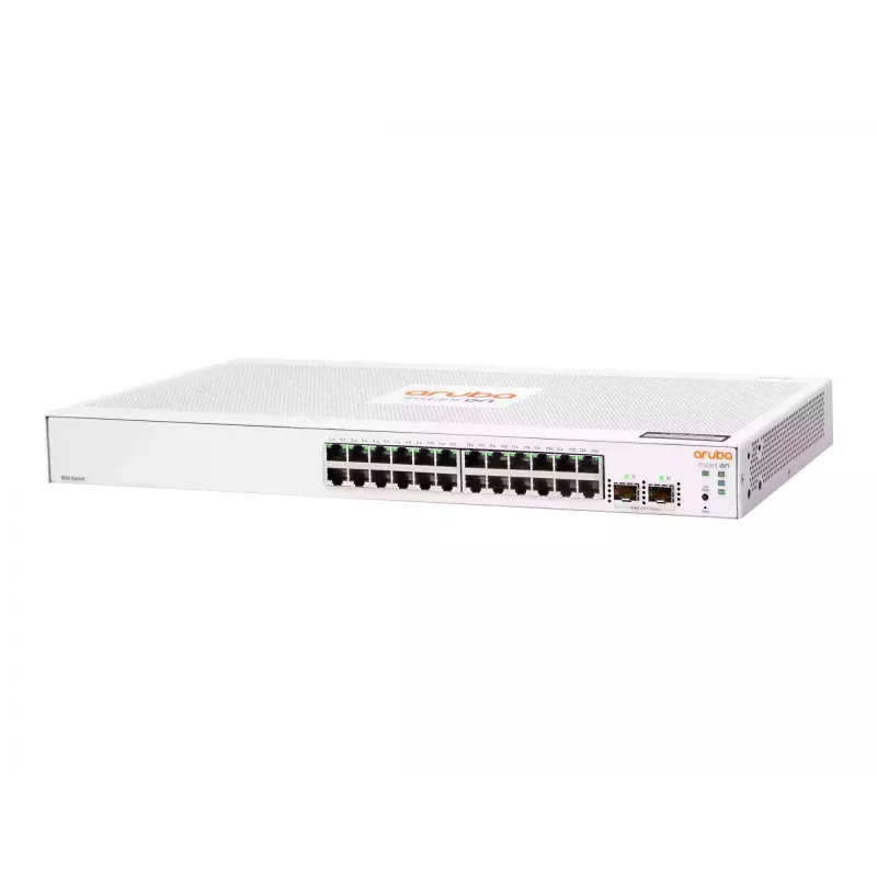 HPE Aruba Networking Aruba Instant On 1830 24G 2SFP valdomas L2 gigabitinis eterneto (10/100/1000) komutatorius 1U