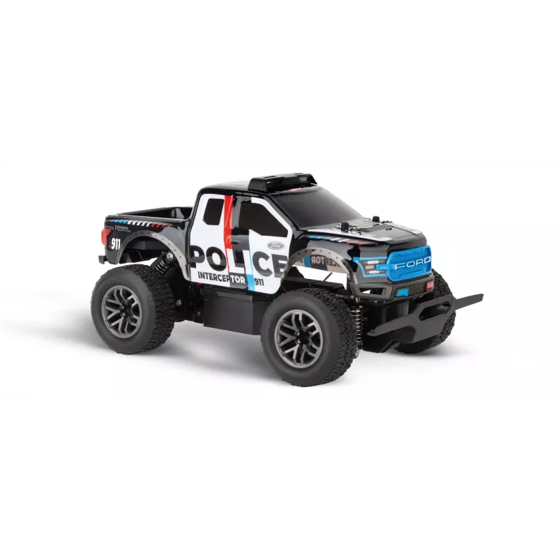 Valdomas automobilis CARRERA Ford F-150 Raptor Policija 2,4 GHz RC modelis
