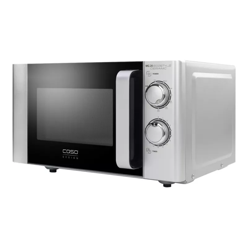 Caso Ecostyle Ceramic 03316 Laisvai pastatomas keraminis grilis, 700 W, sidabrinis