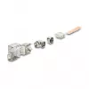 Keystone RJ45 modulis Cat.6A beįrankis 90° DELOCK 90800