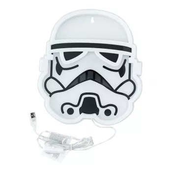 LED neoninė sieninė šviesa Paladone Stormtrooper PP14595SWVN, dekoratyvinis „Žvaigždžių karų“ apšvietimas