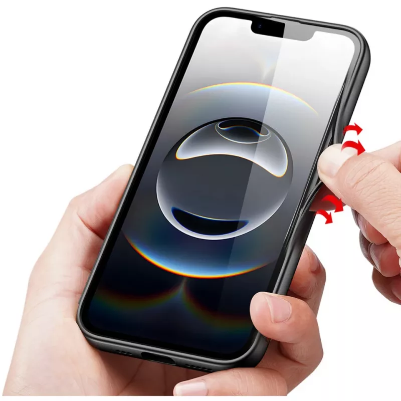 Nevox 2499 dėklas iPhone 16e juodas 15,5 cm