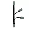 USB-C 3.1 3 prievadų USB centras