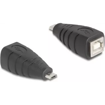 DeLOCK 67201 USB Type Micro-B į USB Type-B lizdo keitiklis, juodas