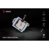 Termopasta SAVIO TG-03 13,5 W/m·K, 2 g – šilumai laidus junginys