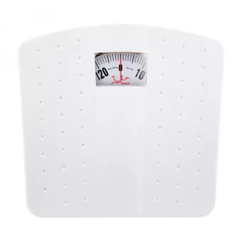 Mechaninės asmeninės svarstyklės JATA Mod. 70 Rectangle White