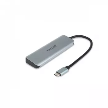 USB Type-C stotelė DICOTA D32061 10000 Mbit/s sidabrinė