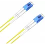 Microconnect FIB447003 3 m LC–LC vienmodis šviesolaidinis kabelis OS2 geltonas
