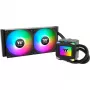 Thermaltake LA240 ARGB skysčio aušinimo rinkinys pagrindinei plokštei 12 cm juodas 1 vnt.