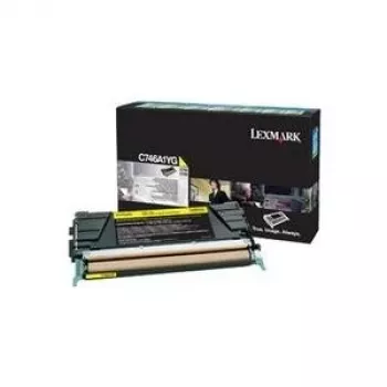 Tonerių kasetė Lexmark C746A1YG geltona 6000 puslapių