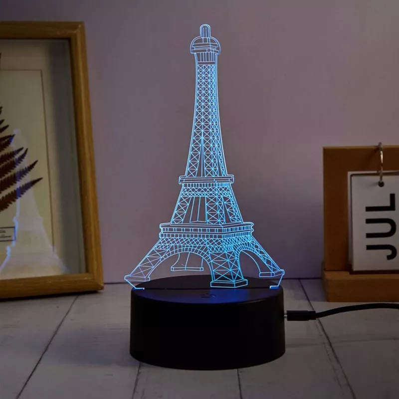 Manta SNL125RGB RGB 3D pastato dekoratyvinė LED lempa