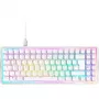 Klaviatūra žaidimams NZXT KB-101NW-DE Function Elite MiniTKL, belaidė, magnetiniai jungikliai, balta