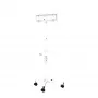 Gembird mobilus TV stovas su ratukais 32–55 col., baltas, VESA 100x100–400x400, 30 kg