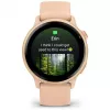 Garmin vívoactive 6 3.05 cm (1.2 inch) AMOLED 42 mm Skaitmeninis 390 x 390 pikselių Liečiamas ekranas Rožinis Wi-Fi GPS (palydovas)