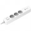 Maitinimo blokas Xiaomi BHR07UKEU – 3 kištukiniai lizdai CEE 7/4 (Schuko), 250 V, 1,4 m laidas, balta