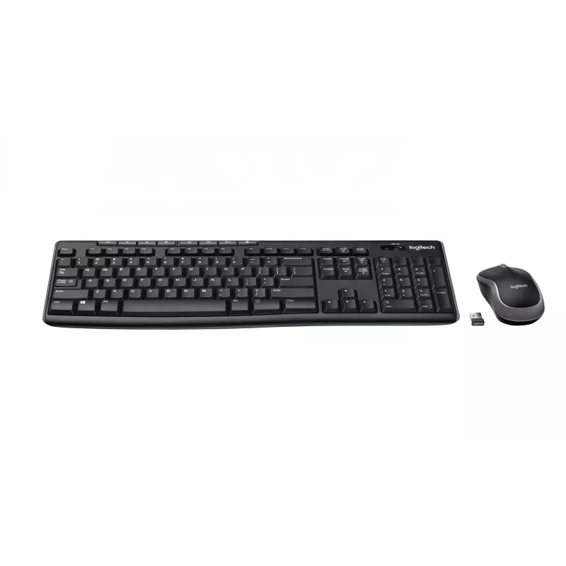 Logitech Wireless Combo MK270 - belaidis klaviatūros ir pelės rinkinys - 2,4 GHz - prancūziškas išdėstymas (920-004510)